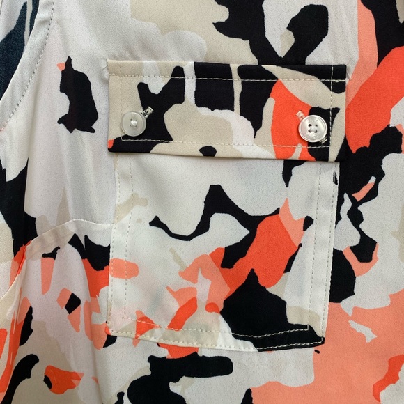 Tank Button Up Blouse - Picture 4 of 6